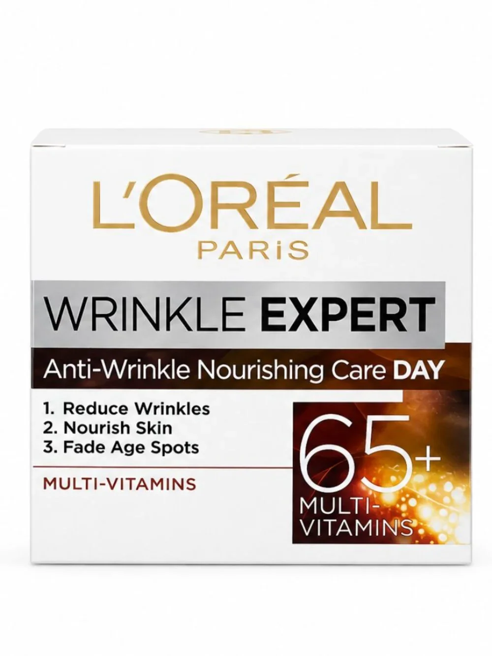 2 Pack L'Oreal Paris Wrinkle Expert 65+ Anti-Wrinkle Day & Night Cream 50ml Each
